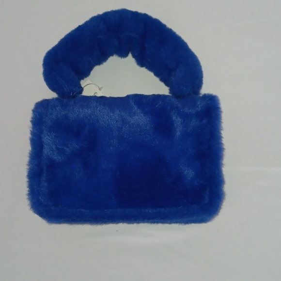 Dodger furry color purse LA royal blue brand new - Picture 3 of 3